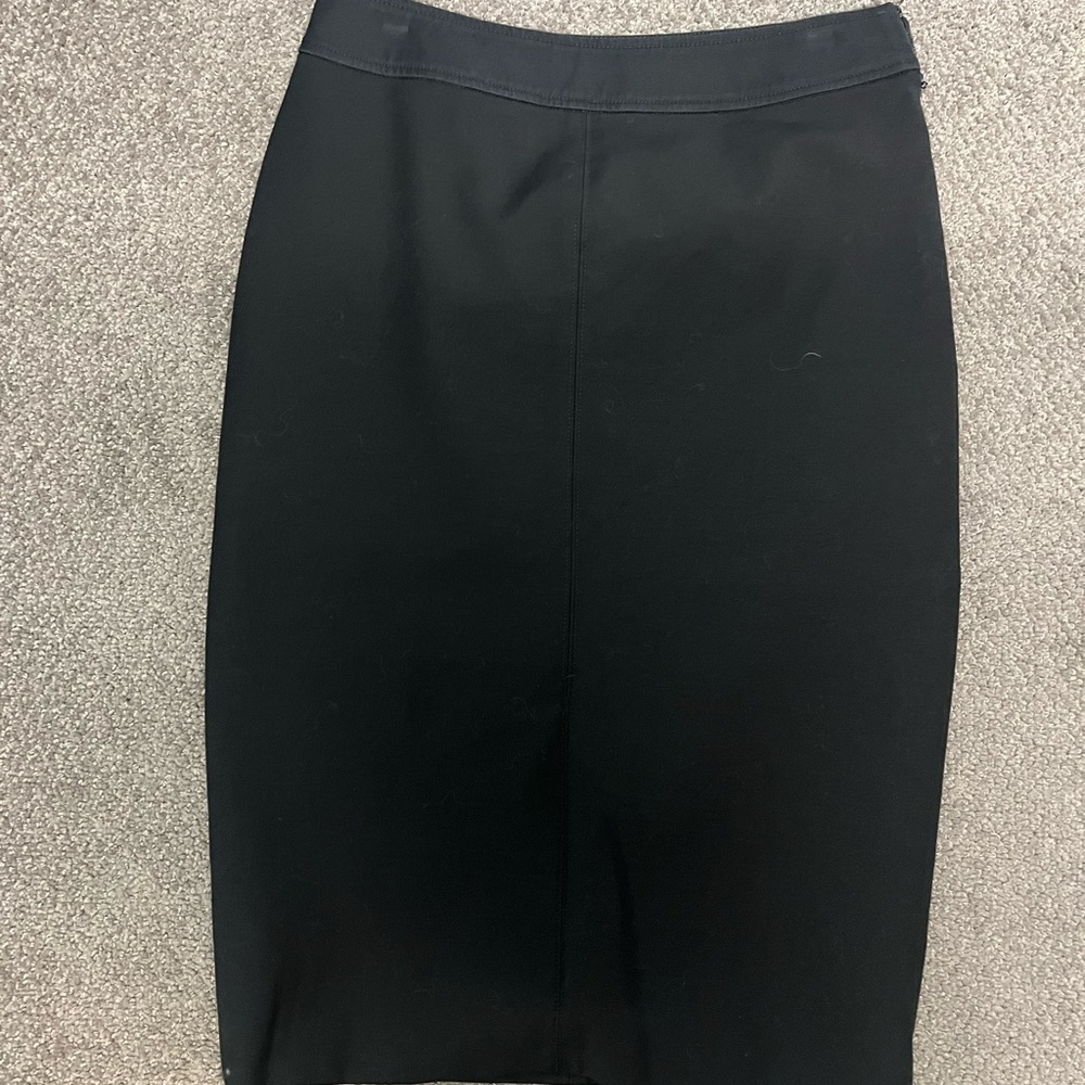 White House Black Market Classic Black Pencil Skirt